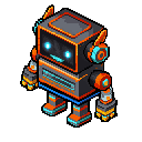 BRaiNSTEM robot mascot